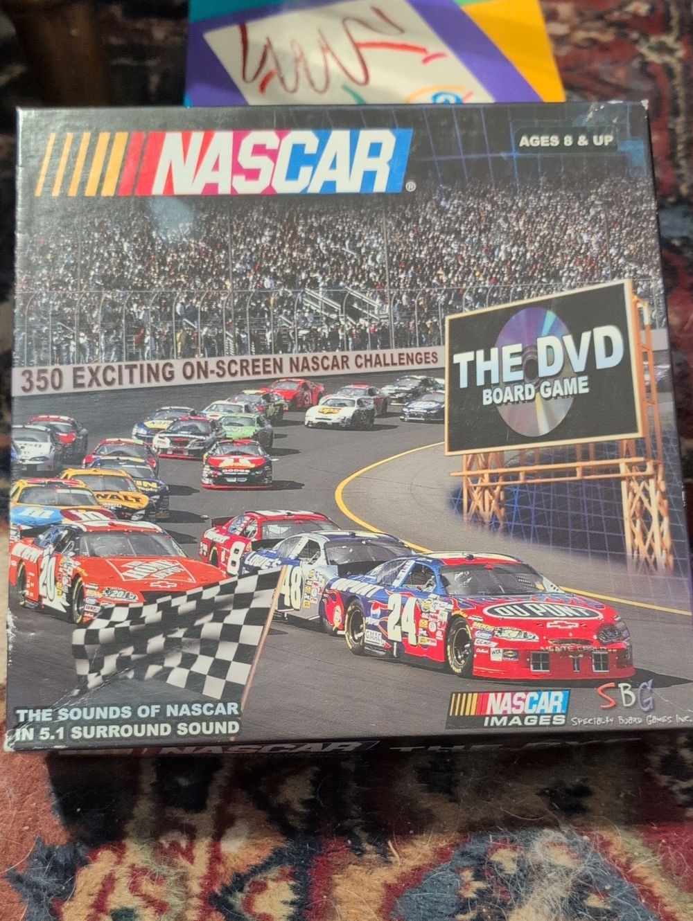 Nascar DVD Board Game.